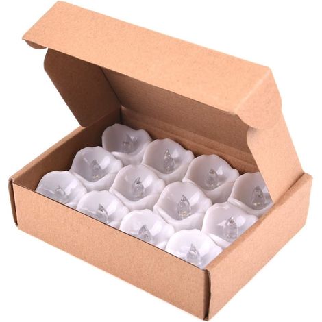 Ensemble de bougies LED, QttvbTna, minuterie, effet flamme, 3,6 x 3,3 cm (1/5)