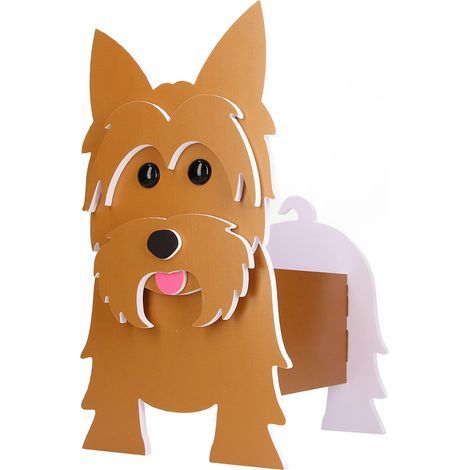 Chien plante conteneur mignon PVC en vrac chien planteur Pot de fleur pour décoration de jardin intérieur (1/5)