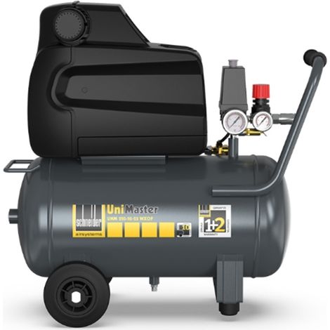 Compresseur schneider un210-10-25 wxof sans huile roues larges (1/3)