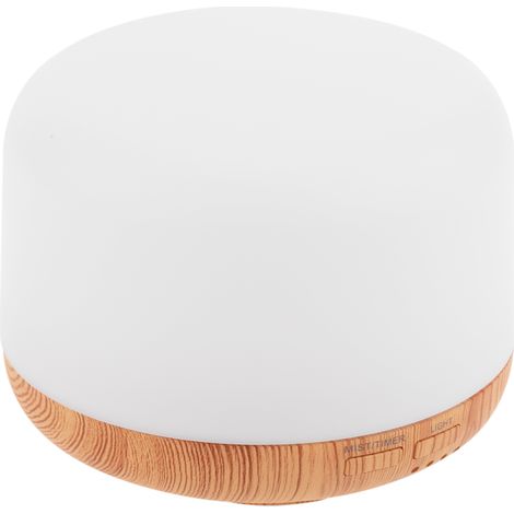 PrimeMatik - Diffuseur d'arômes et humidificateur par vibrations ultrasoniques avec lumière RVB 12W 300 ml (1/5)