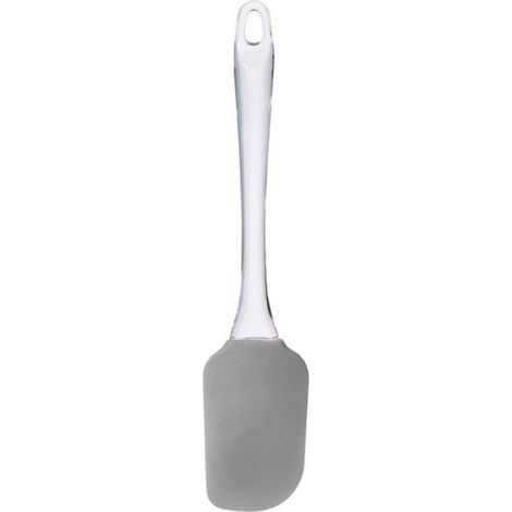 Spatule en silicone - - 27,5cm - Blanc/Gris - Cuisine & pâtisserie - Résistante (1/4)