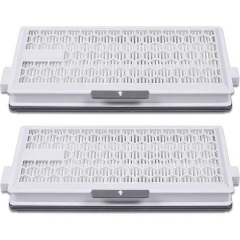 Air Clean Plus 50 Staubsaugerfilter für Miele Complete C3 Powerline S8340, Air Clean SF-HA 50 Staubsaugerfilter für Complete C2 C3 Compact C1 C2, 2er-Pack (1/4)