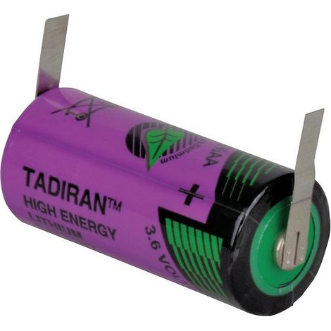 SL761 TADIRAN 2/3AA 3,6V 1,5 Ah CON LAMELLE