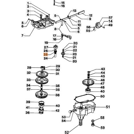 Pignone mototrivella modelli MTL81R MTL85R ORIGINALE EMAK 028200013