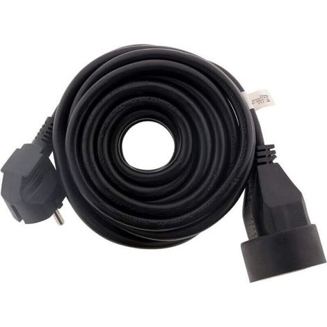 Prolongateur 16A HO5VV-F 3G1,5mm² Noir (1/4)