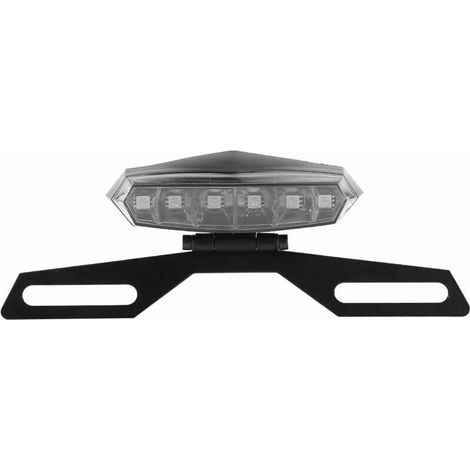 VURAHOME - Feux Arrière Feux Stop LED Lumière de Frein de Queue Feux de Freinage Feux d'Avertissement Lampe de Remplacement d'Arrêt Avec Support de Montage dePlaque d'Immatriculation (1/5)