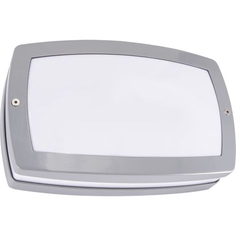 Hermetische LED-Leuchte grau 8W IP54 4100K solina Ideus 03686 (1/2)