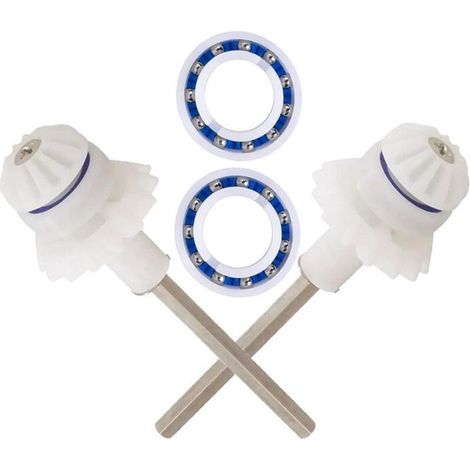 Zodiac Poolreiniger Antriebswellen-Reparatursatz R0525100 + Radlagersatz R0527000 (jeweils 2 Stück) (1/4)