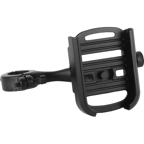 Support Téléphone Moto Aluminium Alliage Rotation 360° Support Guidon Vélo Navigation Support pour Smartphones Noir (1/5)