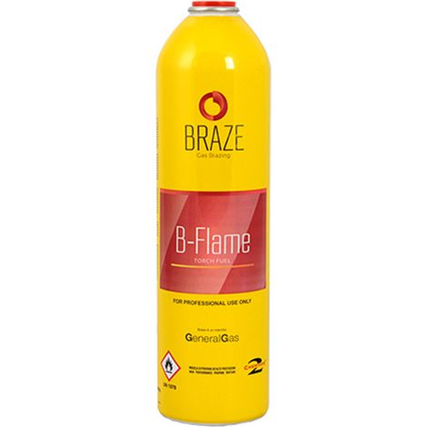 Bombola di gas per miniflame 385 gr 1100 gradi