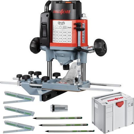 Mafell Oberfräse LO 65 Ec MaxiMax + Spannzange 12mm + 3x Maßstab + 3x Bleistift (1/4)