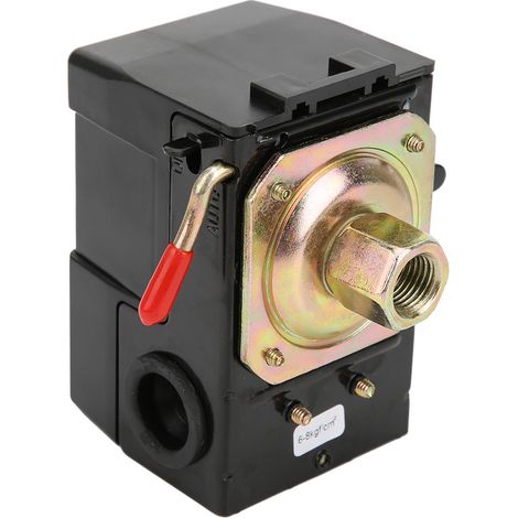 Pressostat de compresseur d'air à démarrage automatique, accessoire mécanique, pièces pneumatiques, 8 kg (1/5)