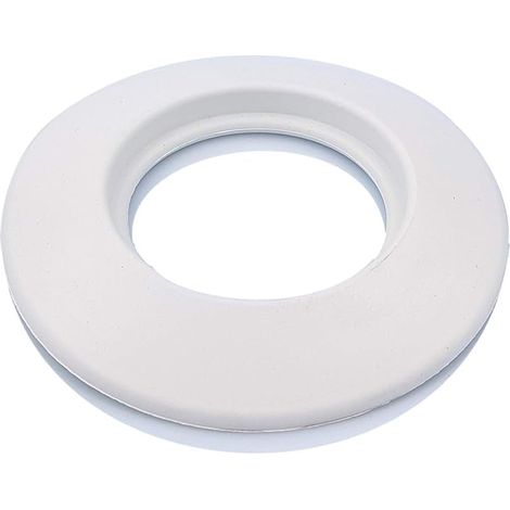 EPDM Rubber Wall Rose 80 mm Flexible Rosette for Covering Boiler Pipes Stoves and All Systems Temperature Resistant Stable