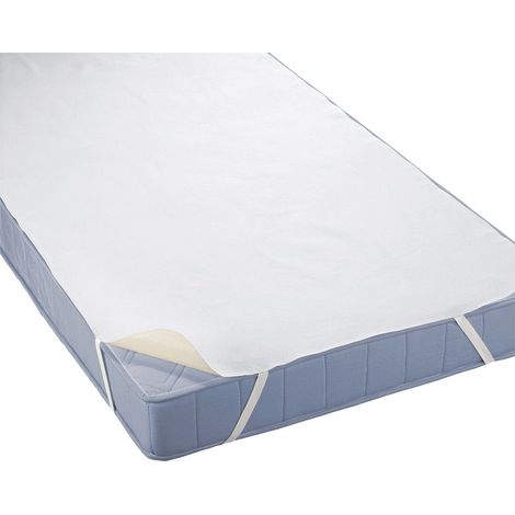 Biberna Molton Sleep & Protect Matrazenauflage weiß 100 x 200cm Matratzenschoner (1/4)