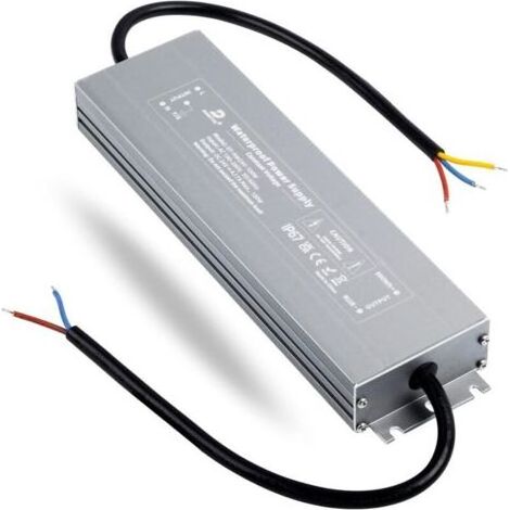 Alimentation LED - HRUW-100W-24V Alimentation ultra-mince IP67 Transformateur de pilote LED étanche 100-240VAC (1/4)