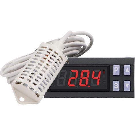Incubateur automatique à œufs avec régulateur de température et d'humidité (5,0-95,0 % HR, -20,0-60,0 °C) et thermomètre. (1/5)