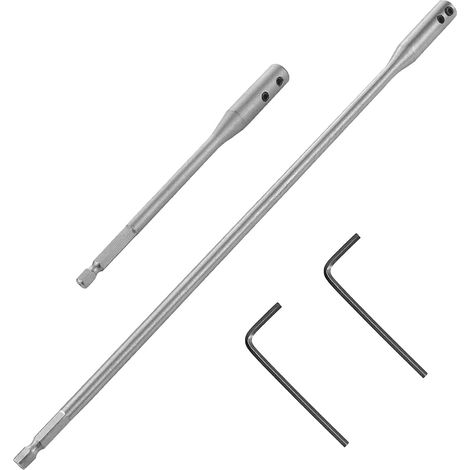 Barre de liaison (150mM + 300mm + clé) matériau en acier à haute teneur en carbone, idéal pour la mécanique, le travail (1/5)