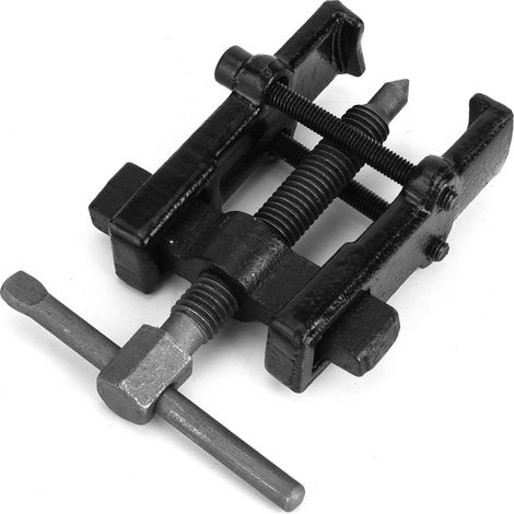 Zweiarmiger Abzieher aus Chrom-Vanadium-Stahl, Kugellager-Auszieher, Handwerkzeug für Fahrradreparaturen, 50 mm (2 Zoll) (1/5)
