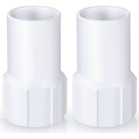 Gaine de tuyau d'aspirateur de piscine de 38 mm avec colliers de serrage pour la réparation du tuyau d'aspirateur, enroulée en spirale par (1/5)