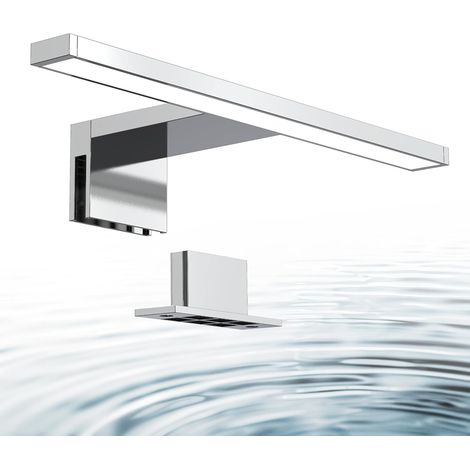lampe LED, miroir de salle de bain, maquillage, plafonnier, placard, pince, IP44, 30CM, 5W (1/5)