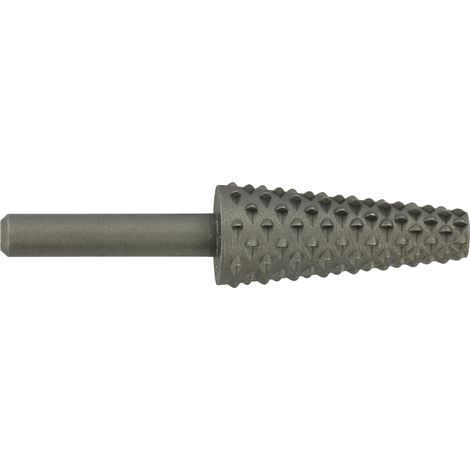 Tivoly •  Rape sur tige conique Ø 15mm queue 6mm • Pour perceuse-visseuse •  Acier HCS haute teneur en carbone • Adapté au travail de tout type de bois  (1/2)