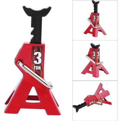Accessoires RC - - Cric Jack Stand - Métal - 6 tonnes - 3 tonnes - Réglable (1/3)