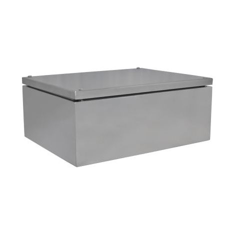 Boîtier RS PRO en Acier inoxydable 304 Acier dim. ext. 400 x 300 x 161mm, IK10, IP66 ( Prix pour 1 )