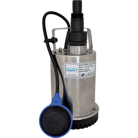 ELETTROPOMPA SOMMERGIBILE INOX 750 watt - 10500 litri/h - hp 1,0