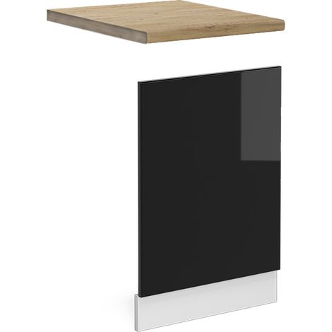 Panel frontal R-Line, Negro brillo intenso, 45 cm , ET Roble, Vicco (1/5)