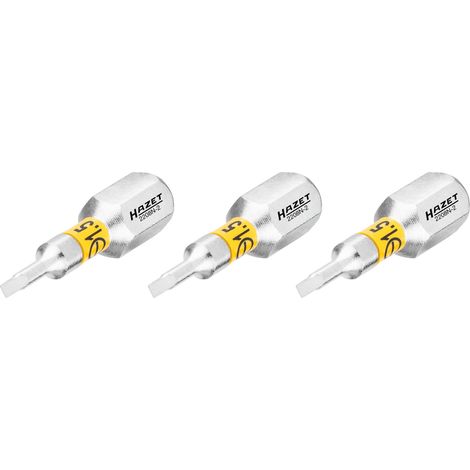 Hazet 2208N-2/3 Schraubendreher-Bit Schlitz 1,5 mm (1/4)