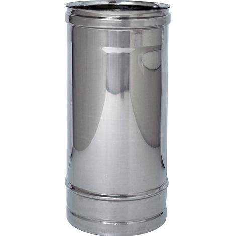 TUBO INOX AISI 304 PER STUFA Ø cm.14x100