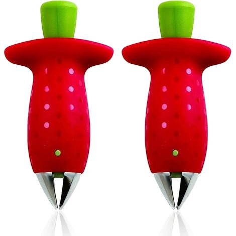 2 Morceaux De Dissolvant De Pédales De Fraises, Outils De Cuisine, Outils De Fruits Créatifs, Outils Multifonctionnels De Fruits Et Légumes.