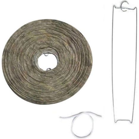 Piège Anti-Guêpes Simulé Écologique - Équipé Cadre Métal et Cordage - En Papier/Fer 22x28cm (1/4)