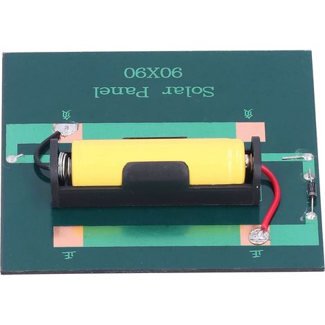Panneau solaire 1W pour recharger piles AA 1.2V - Énergie solaire portable (1/5)