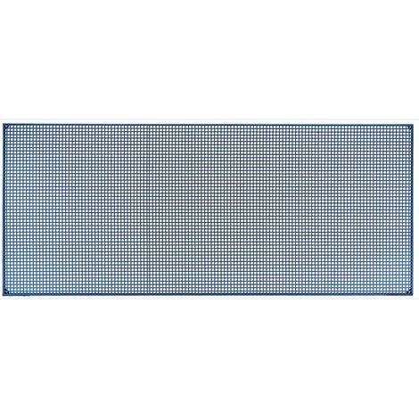 Panneau perforé acier 1500 mm - Panneau porte-outils robuste pour atelier Heco HE14515BL