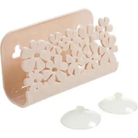 Cuisine Salle de bain Etendoir WC Lavabo Aspiration Porte-éponges Porte-ventouse Porte-torchons Porte-épurateurs Stockage de savon Couleur abricot