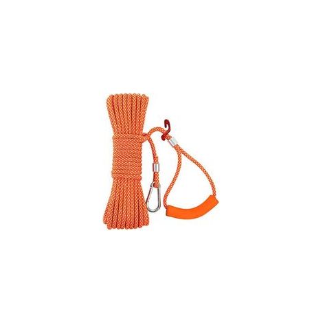 Corde à Linge épaisse de 10 m pour Jardin, extérieur, Facile à serrer, Orange (1/5)