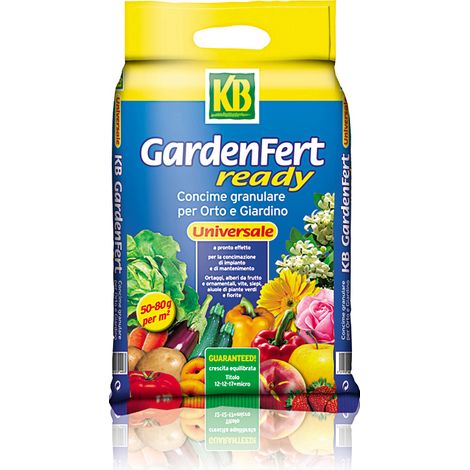 Kb concime granulare gardenfert ready orto e giardino kg. 5 - KB