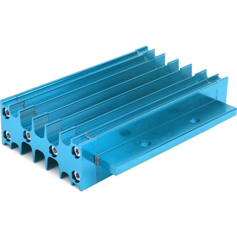 Radiateur Huile Moto Alliage Aluminium Compatible 138CC 140CC 150CC PIT PRO Trail Dirt Bike Refroidissement Moteur Bleu (1/5)