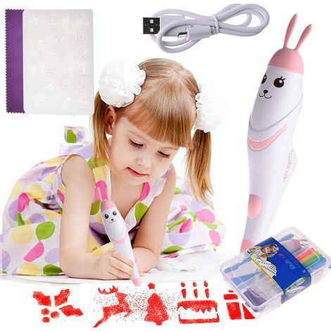 Feutres en spray, kit de aérographe pour enfants plus 3 ans (1/5)