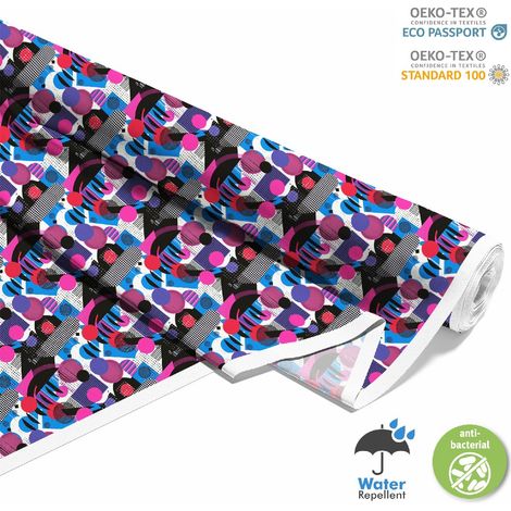 OUTDOOR DEKOSTOFFE OXFORD - Motiv Geometrisch I DX3332 (1/5)
