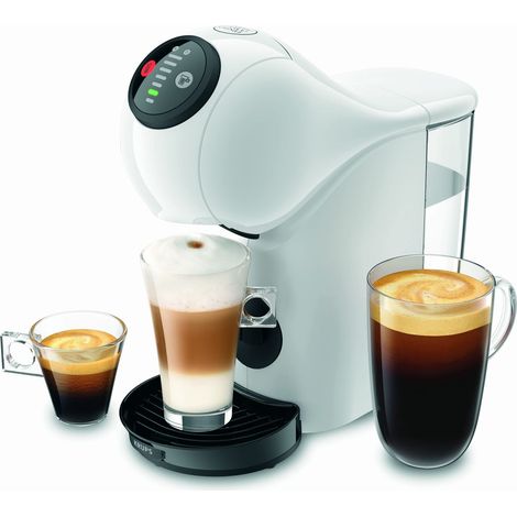 NESCAFÉ DOLCE GUSTO Krups Genio S Macchina per Caffè Espresso e Altre bevande in capsula, Automatica, Bianco