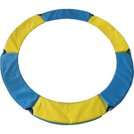 AGE Housse de trampoline, protection latérale de trampoline 150cm, protection des bords anti-déchirure, matelas de trampoline (1/5)