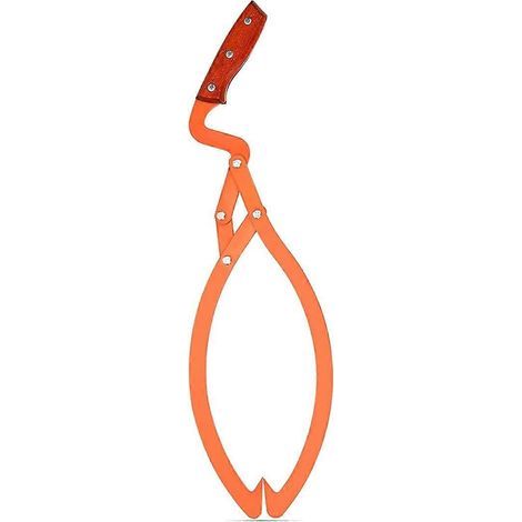 Pince à bûches de 33 cm (13 pouces). pince de levage de bûches. supporte des charges jusqu'à 150 kg (330 lb). pour le transport et le débardage. (1/5)