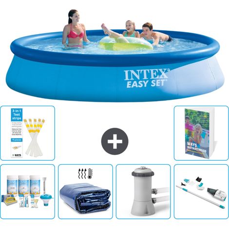Easy Set Pool Rund - 396x84 cm - 7-teilig  S165 (1/5)