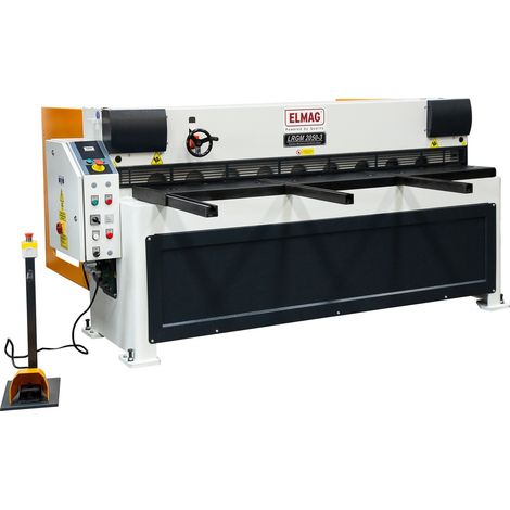 ELMAG Mechanische Tafelblechschere Mod. LRGM 2050-3mm -NC Steuerung -Hinteranschlag 750 mm (1/5)