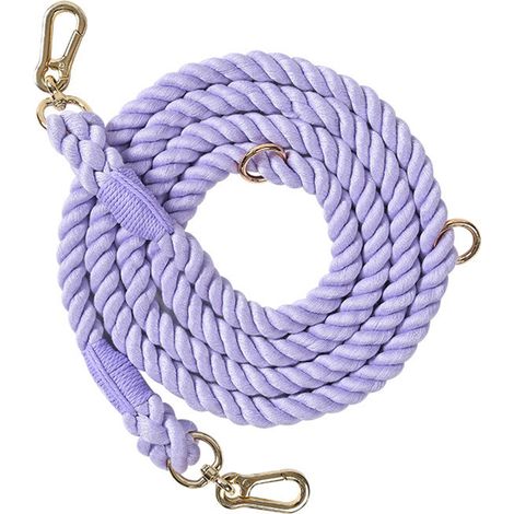 Laisse en corde pour chien, laisse en coton pour l'éducation canine, idéale pour la randonnée et le camping. (1/5)