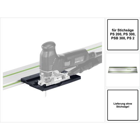 Festool FS-PS/PSB 300 Butée de guidage + Rail de guidage 1080 mm pour scie sauteuse PS 200, PS 300, PSB 300, PS 2 (490031) (491504)