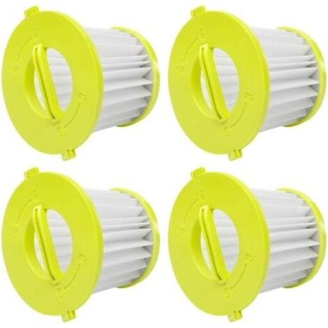 Lot de 4 Filtres HEPA pour Aspirateur Ryobi ONE+ PCL700, PCL704 - Pièces de Rechange (1/5)