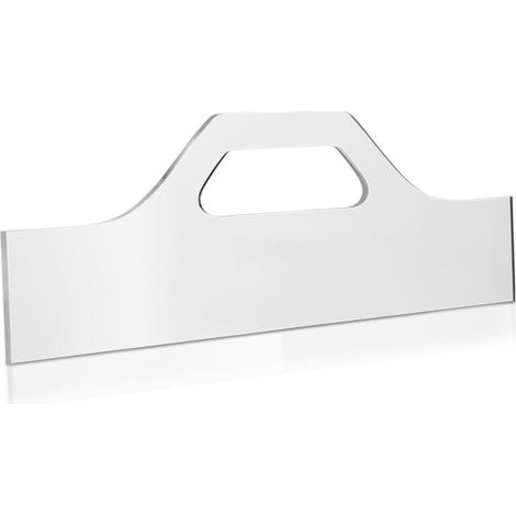Gabarit en acrylique transparent pour la fabrication d'un support à planche à découper (1/5)